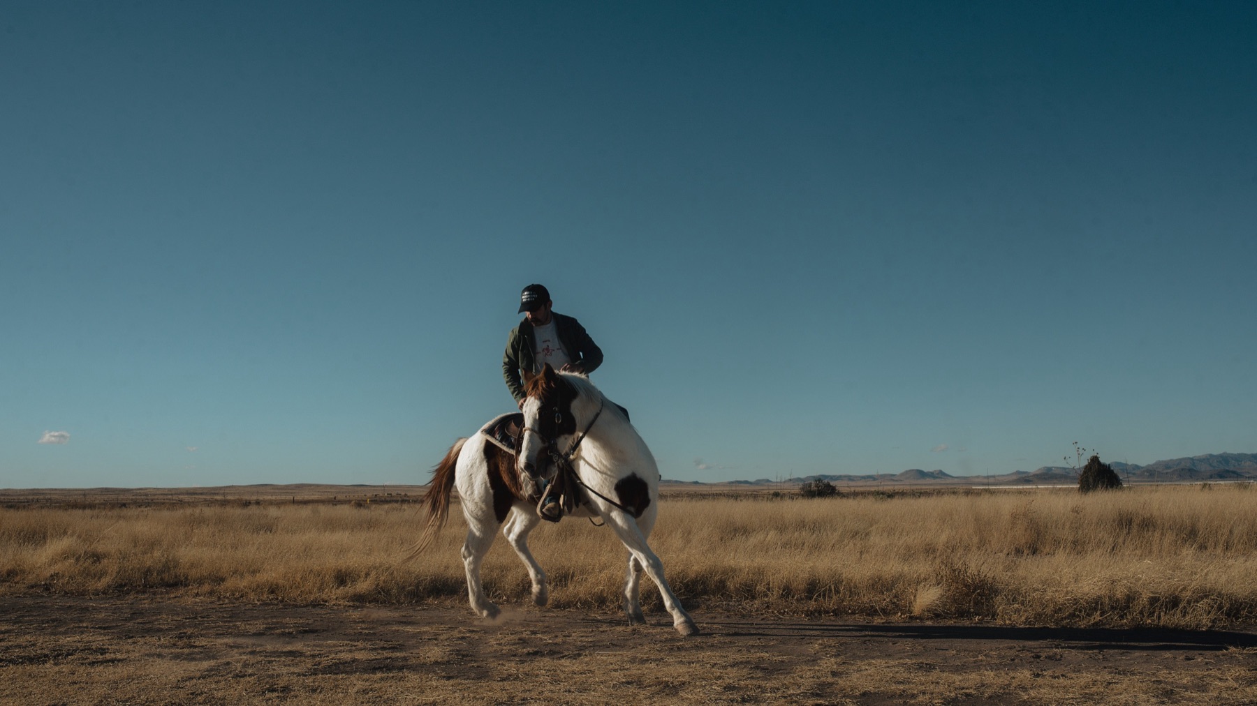 Rider on horseback — the source frame